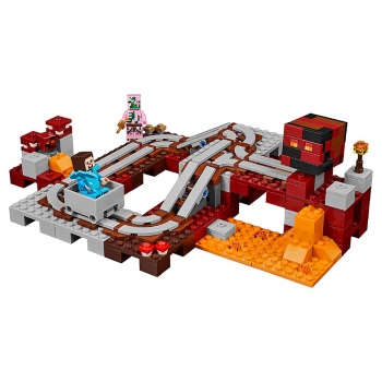 Lego set Minecraft the nether railway LE21130